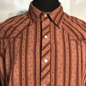 Patagonia Mens Western Pearl Snap  Shirt Size M
